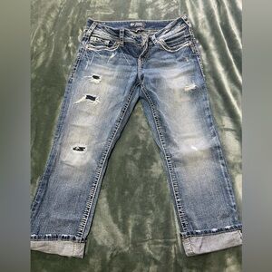 Silver suki capri sz 29